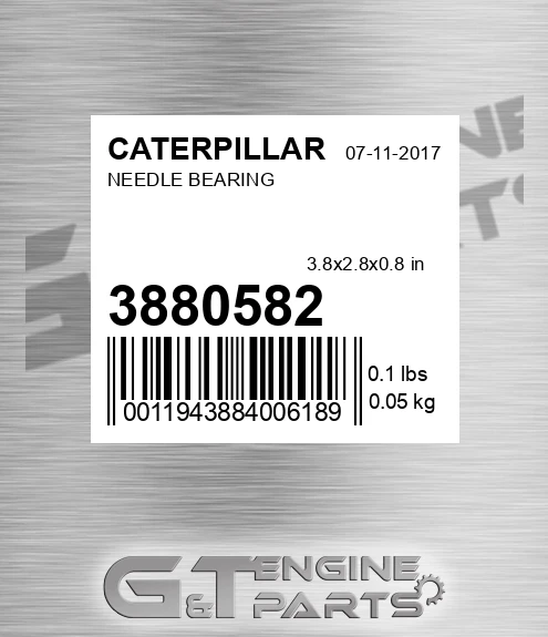 388-0582 Needle Bearing for CATERPILLAR