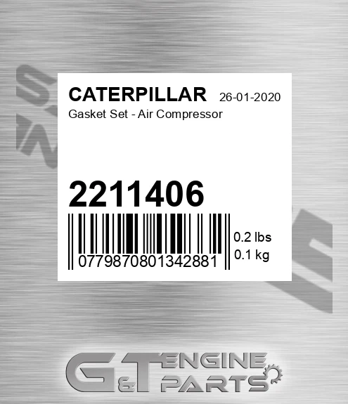 2211406 Gasket Set - Air Compressor