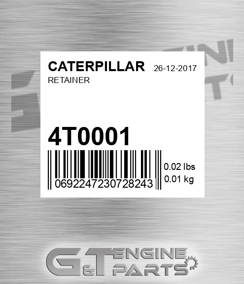 4T-0001 Retainer