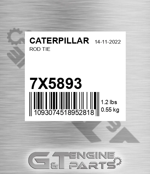 7X5893 Rod Tie