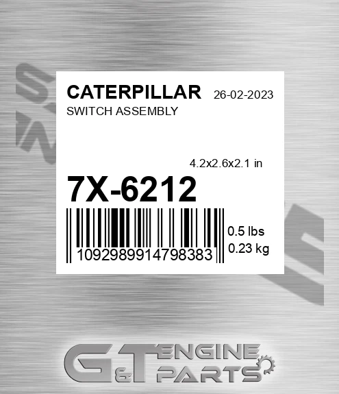 7X-6212 Switch Assembly for CATERPILLAR
