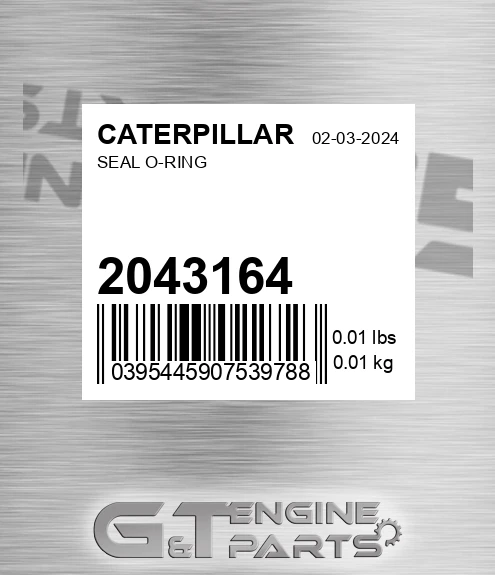 204-3164 Seal O-ring for CATERPILLAR