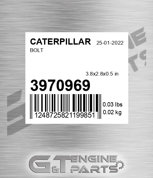 397-0969 Bolt