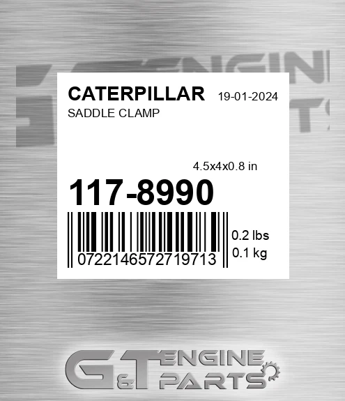 117-8990 Saddle Clamp