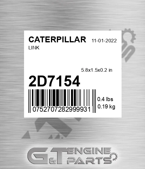 2D7154 CATERPILLAR Link