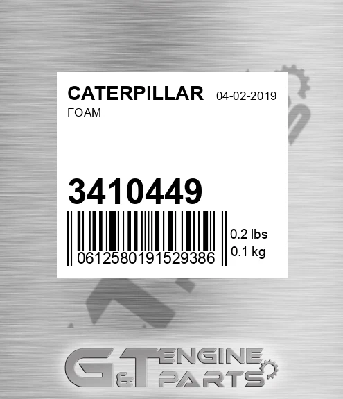 3410449 Foam