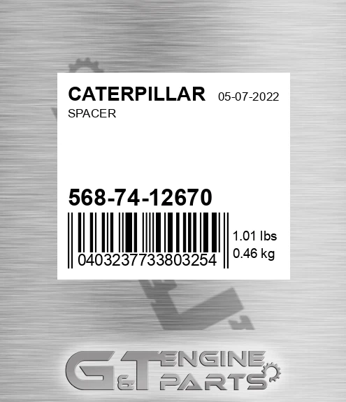 568-74-12670 Spacer