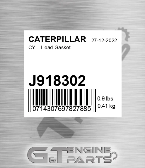 J918302 Cyl. Head Gasket