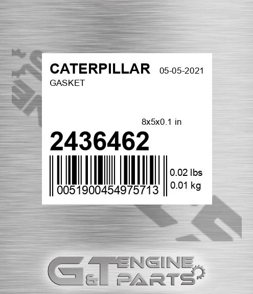 243-6462 CATERPILLAR Gasket