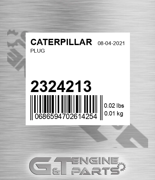 232-4213 Plug for CATERPILLAR