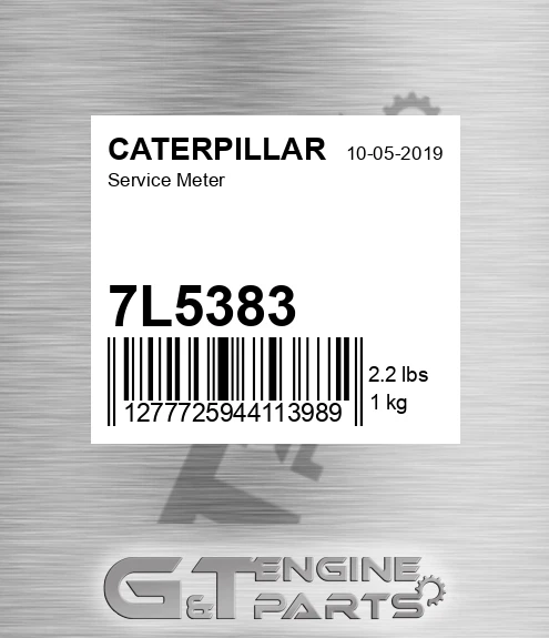7L5383 Service Meter for CATERPILLAR