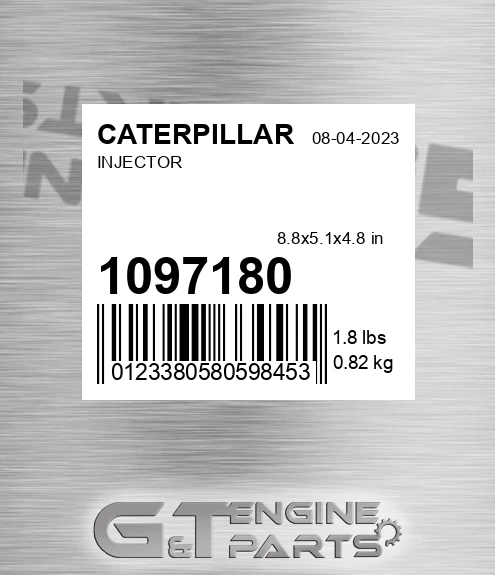 109-7180 Injector for CATERPILLAR