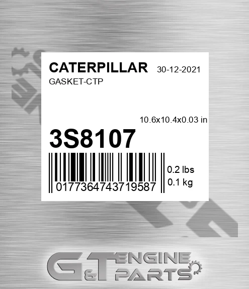 3S8107 Gasket-ctp