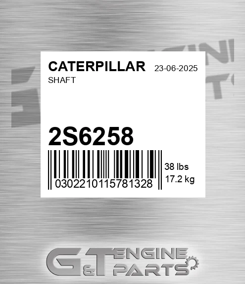 2S-6258 Shaft for CATERPILLAR