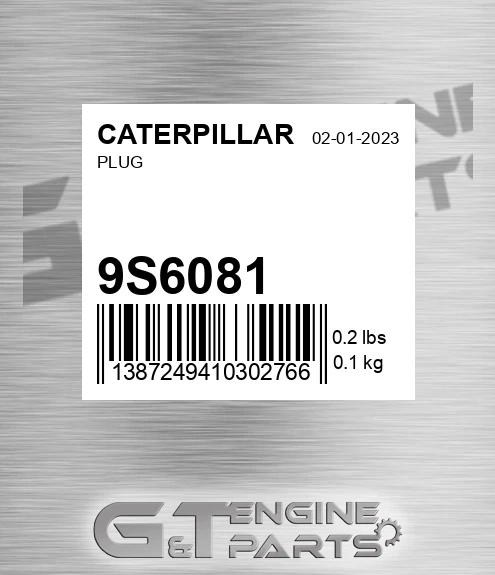 9S6081 Plug