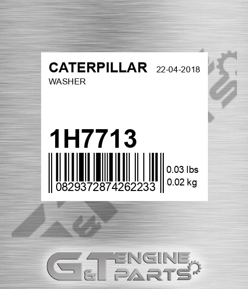 1H-7713 Washer for CATERPILLAR