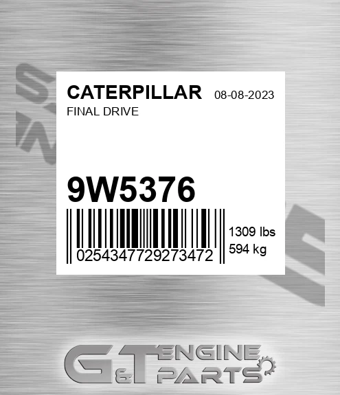 9W-5376 Final Drive