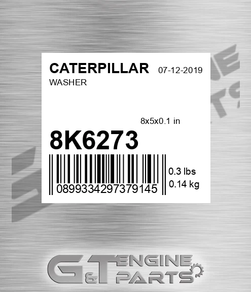 8K6273 Washer