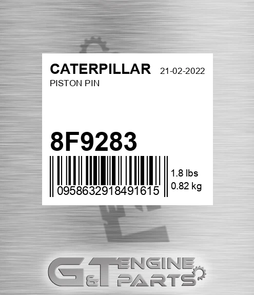 8F-9283 Piston Pin
