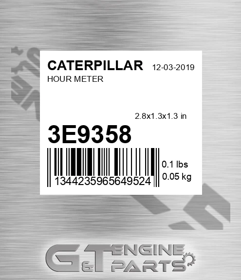 3E-9358 Hour Meter