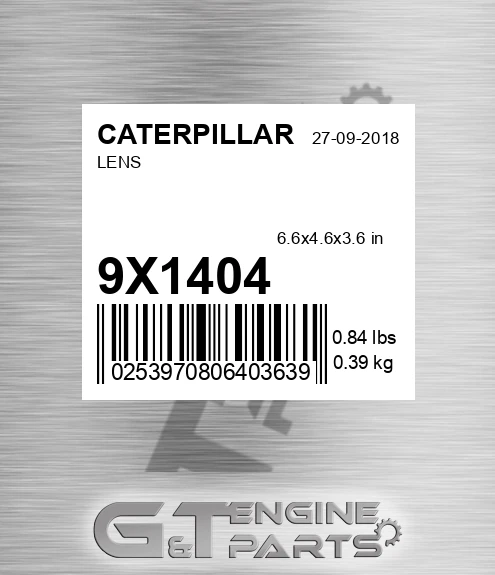 9X1404 Lens