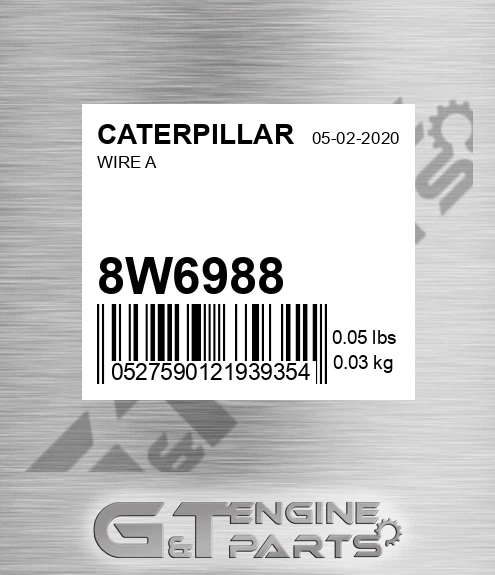 8W-6988 Wire A for CATERPILLAR