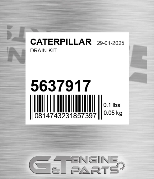 5637917 Drain-kit