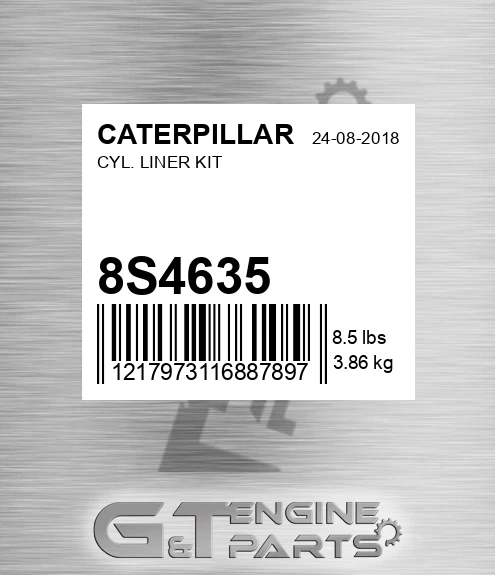 8S-4635 Cyl. Liner Kit