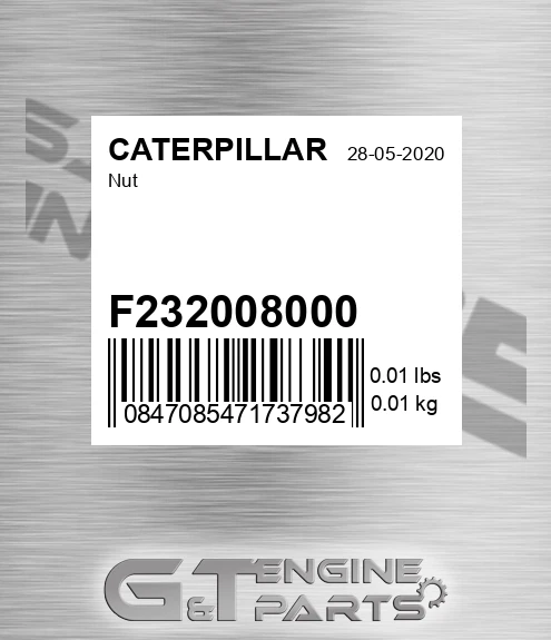 F232008000 Nut