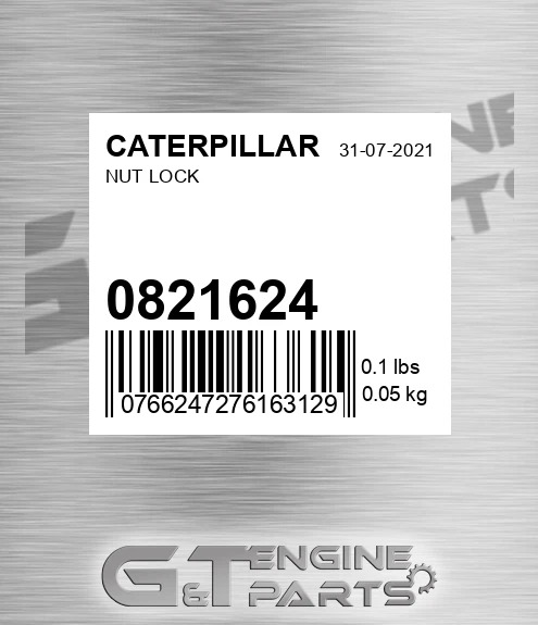 082-1624 Nut Lock for CATERPILLAR