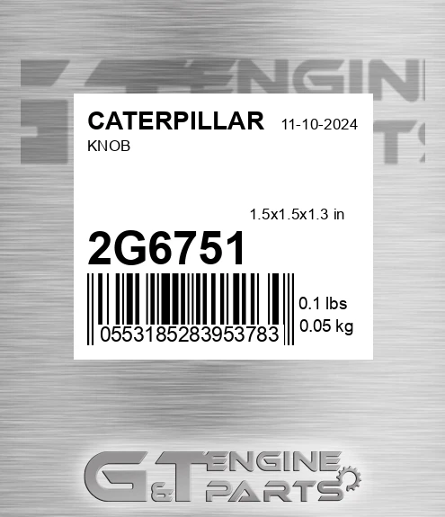 2G6751 Knob