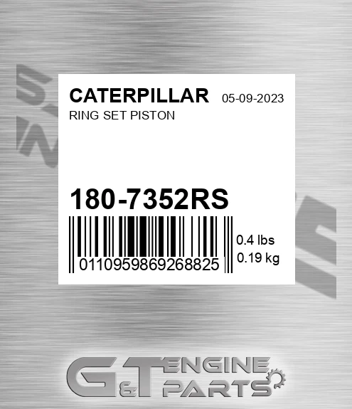 180-7352RS Ring Set Piston for CATERPILLAR