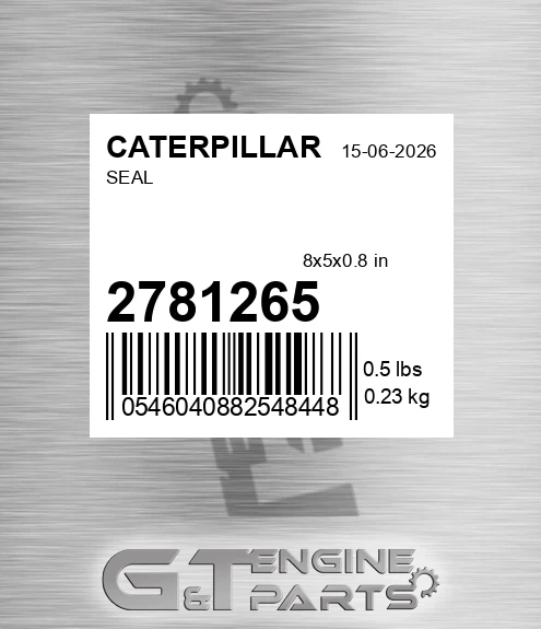 278-1265 Seal for CATERPILLAR