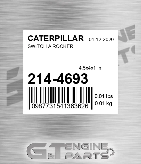 214-4693 Switch A Rocker