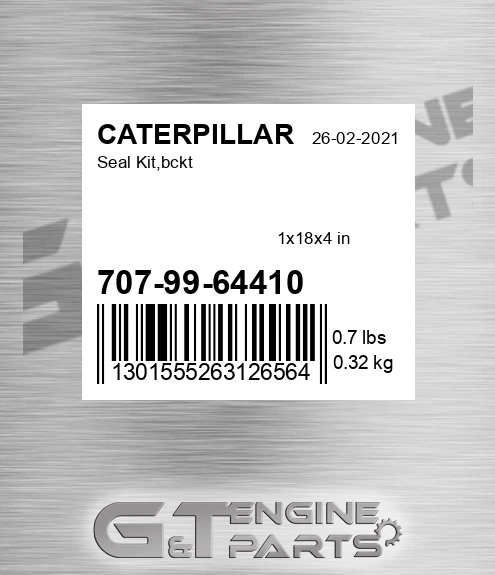7079964410 Seal Kit,bckt