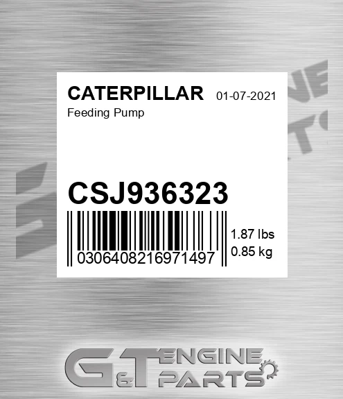 CSJ936323 Feeding Pump