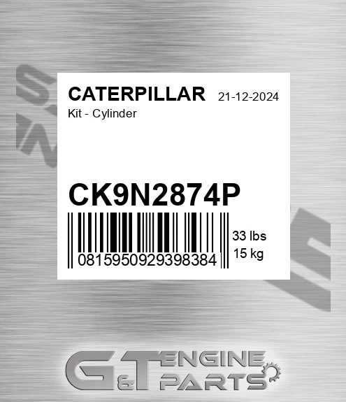CK9N2874P Kit - Cylinder for CATERPILLAR