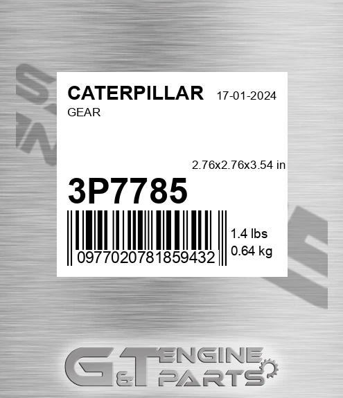 3P7785 Gear