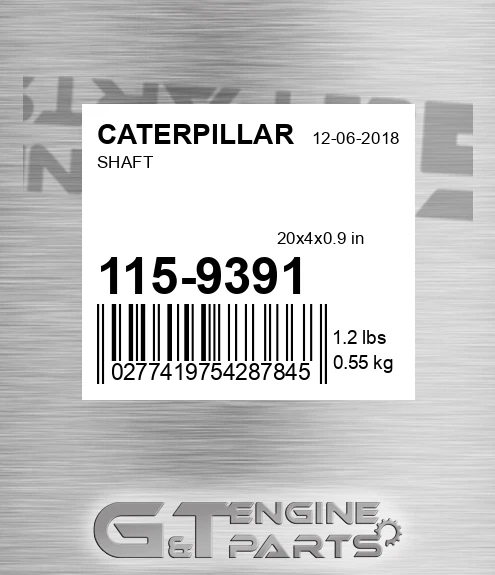 115-9391 Shaft