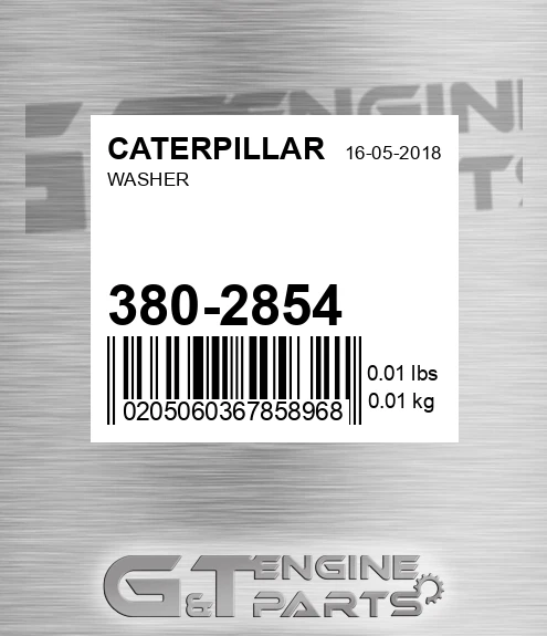 380-2854 Washer