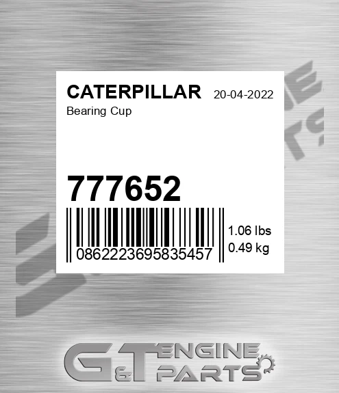 777652 Bearing Cup