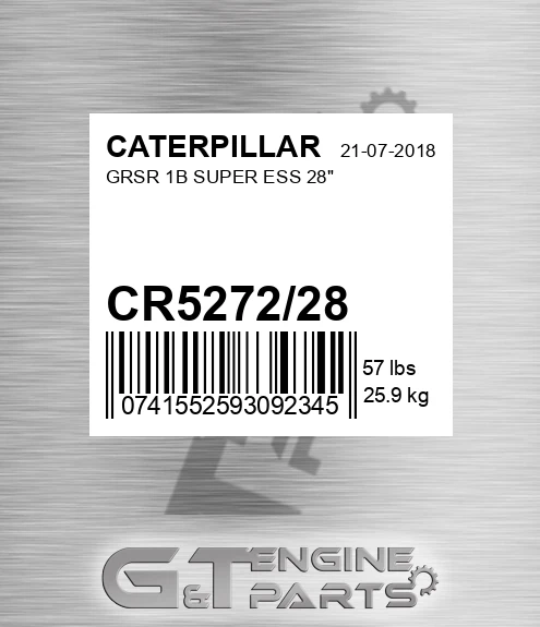 CR5272/28 Grsr 1b Super Ess 28" for CATERPILLAR