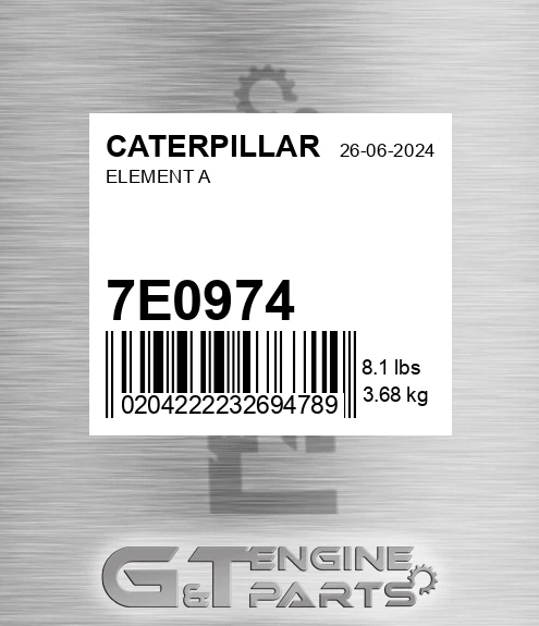 7E0974 Element A