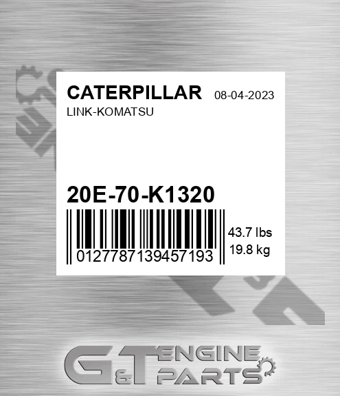 20E-70-K1320 Link-komatsu