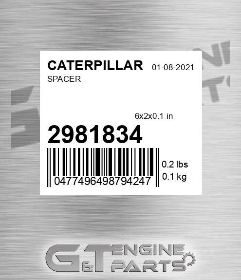 298-1834 Spacer