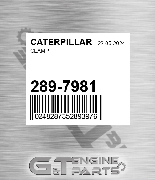 289-7981 Clamp