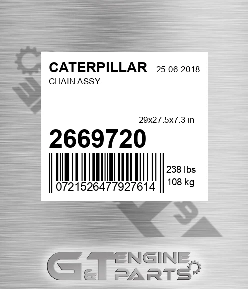 266-9720 Chain Assy. for CATERPILLAR