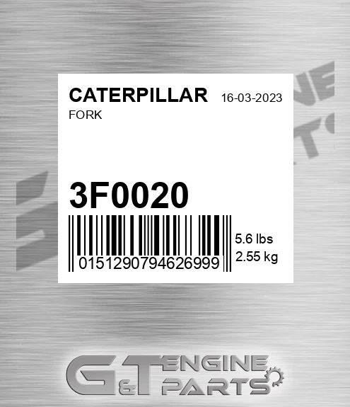 3F0020 Fork