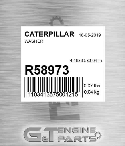R58973 Washer