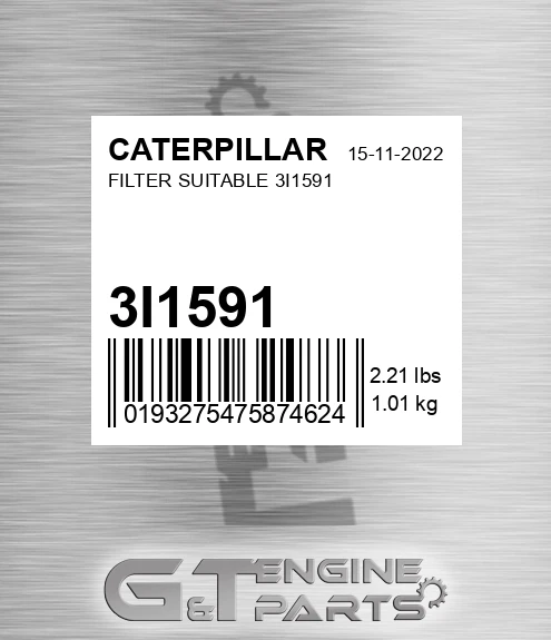 3I-1591 Filter Suitable for CATERPILLAR